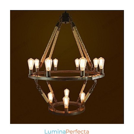 American Industrial Windge Hemp 12 Lampă retro europeană American Industrial Windge Hemp 12 Lampă retro europeană