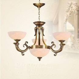 Iluminat Jane Marble Art Copper Lamp