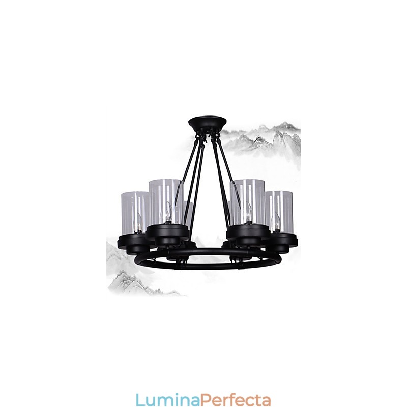 Lampe suspendate Mini Style Rustic Lodge Vintage Metal