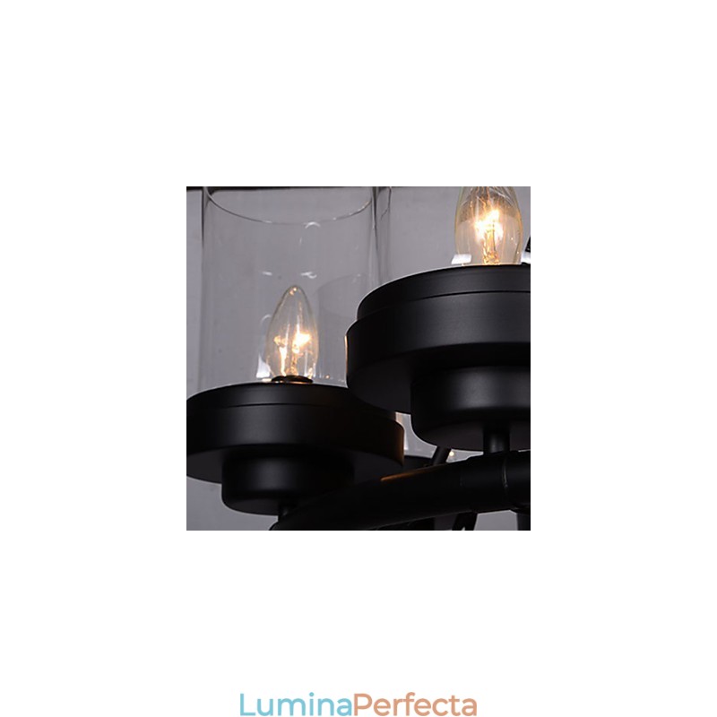 Lampe suspendate Mini Style Rustic Lodge Vintage Metal