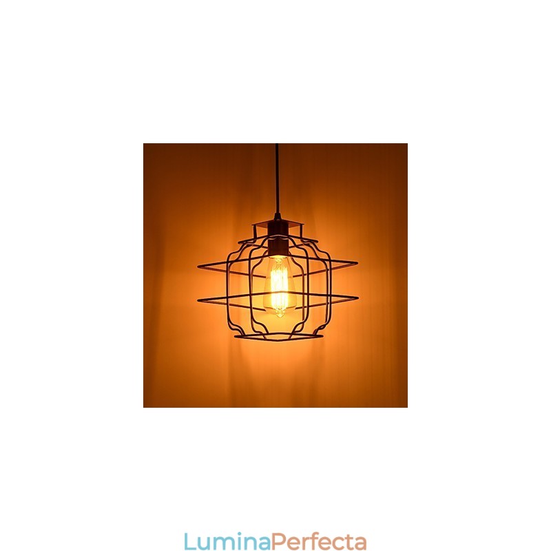 Lampă suspendată din metal retro Designers