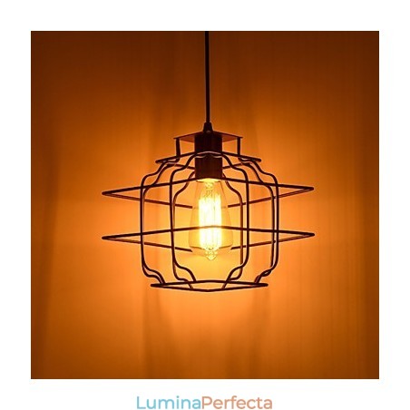 Lampă suspendată din metal retro Designers Lampă suspendată din metal retro Designers