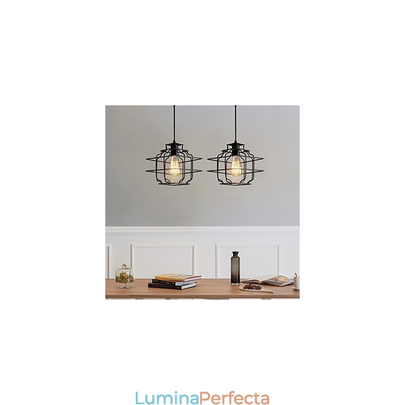 Lampă suspendată din metal retro Designers