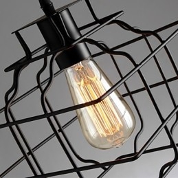 Lampă suspendată din metal retro Designers