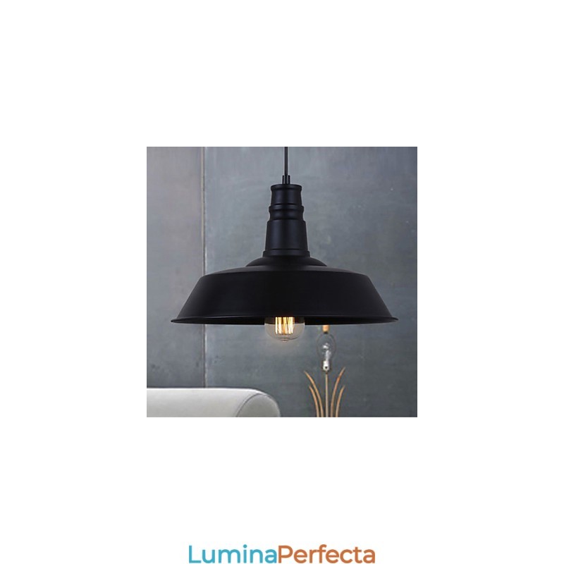 Lampă suspendată din metal de designeri retro