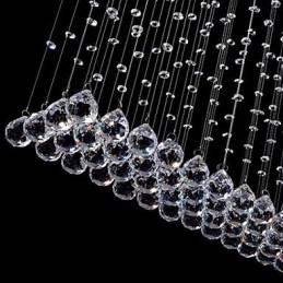 Modern Contemporan Tradițional Clasic Rustic Lodge Vintage Country Island Crystal Lampă suspendată din metal galvanizat