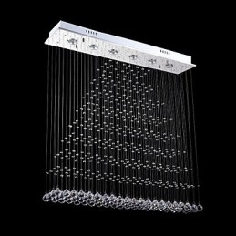 Modern Contemporan Tradițional Clasic Rustic Lodge Vintage Country Island Crystal Lampă suspendată din metal galvanizat