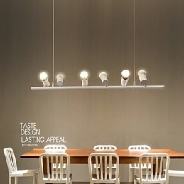 Lampă suspendată din metal cu pictură în stil retro vintage