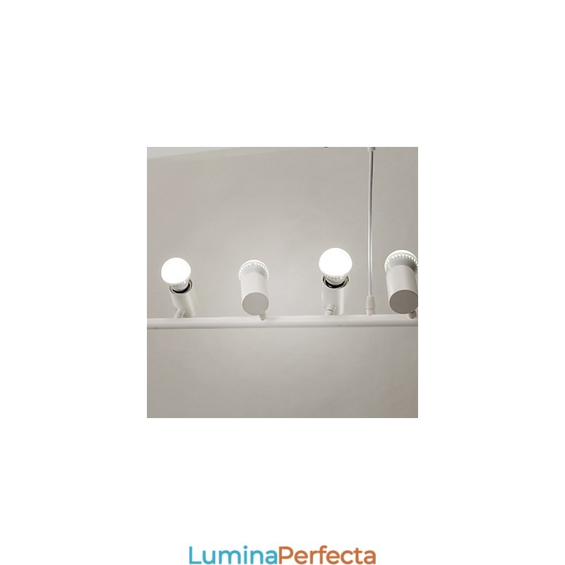 Lampă suspendată din metal cu pictură în stil retro vintage