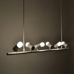 Lampă suspendată din metal cu pictură în stil retro vintage