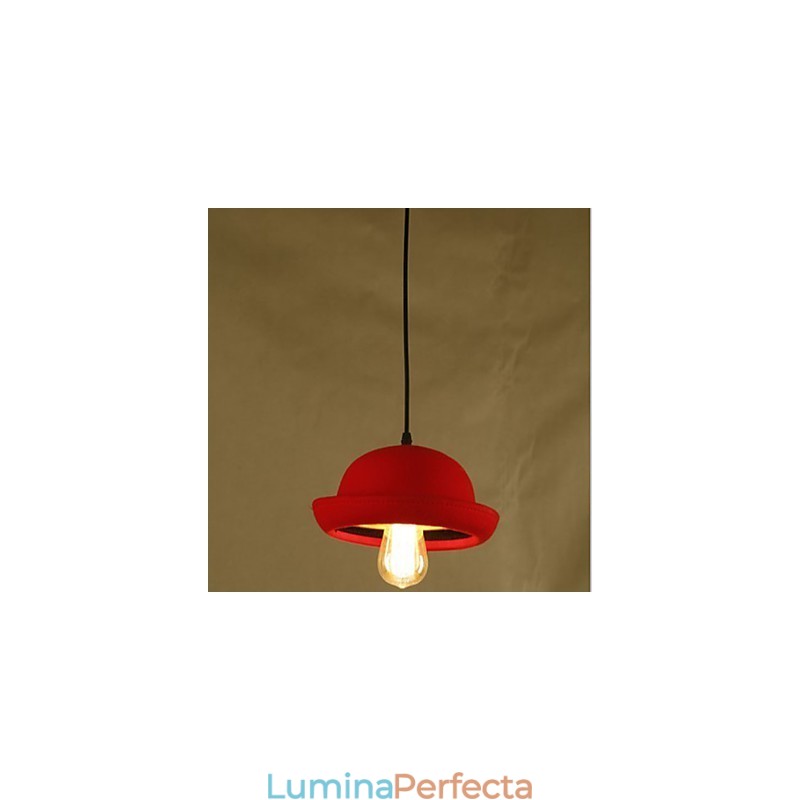 Candelabru Hat Pendant Cafe Design Negru