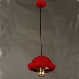 Candelabru Hat Pendant Cafe Design Negru