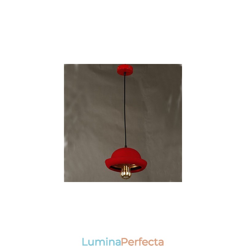 Candelabru Hat Pendant Cafe Design Negru