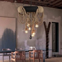 Lampe suspendate Mini Style Rustic Lodge Plastic