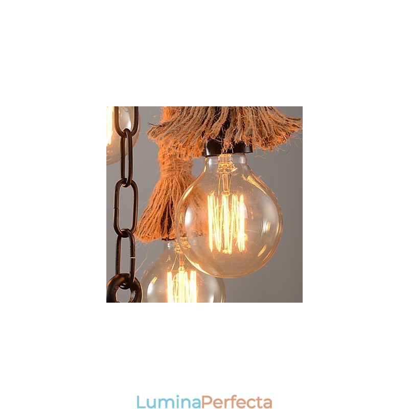Lampe suspendate Mini Style Rustic Lodge Plastic