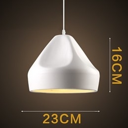 Lampă suspendată din metal cu pictură în stil retro vintage
