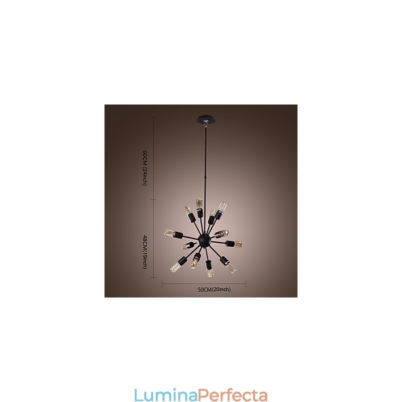 Candelabru de Fier Avant Garde cu 12 lumini