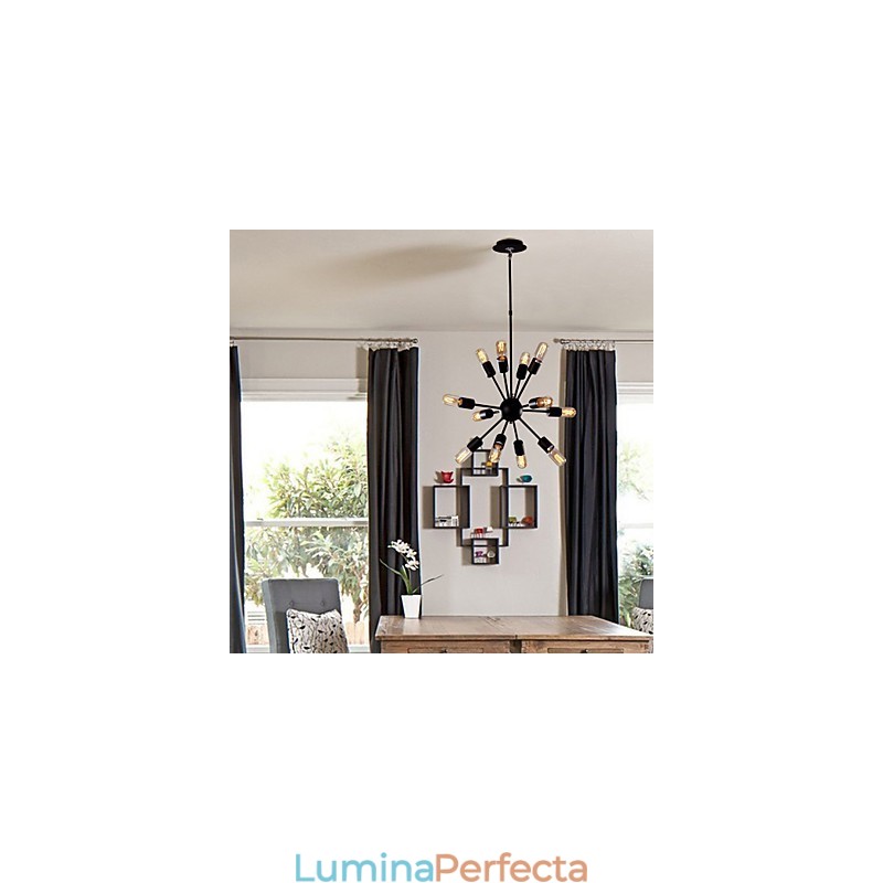 Candelabru de Fier Avant Garde cu 12 lumini