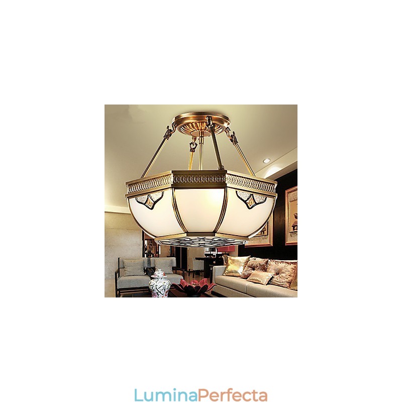 Lampe suspendate Cristal Mini Stil Tradițional Clasic Metal
