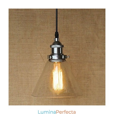 Lampă tradițională clasică vintage retro country Globe pendant