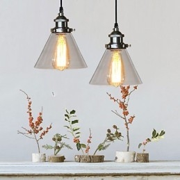 Lampă tradițională clasică vintage retro country Globe pendant