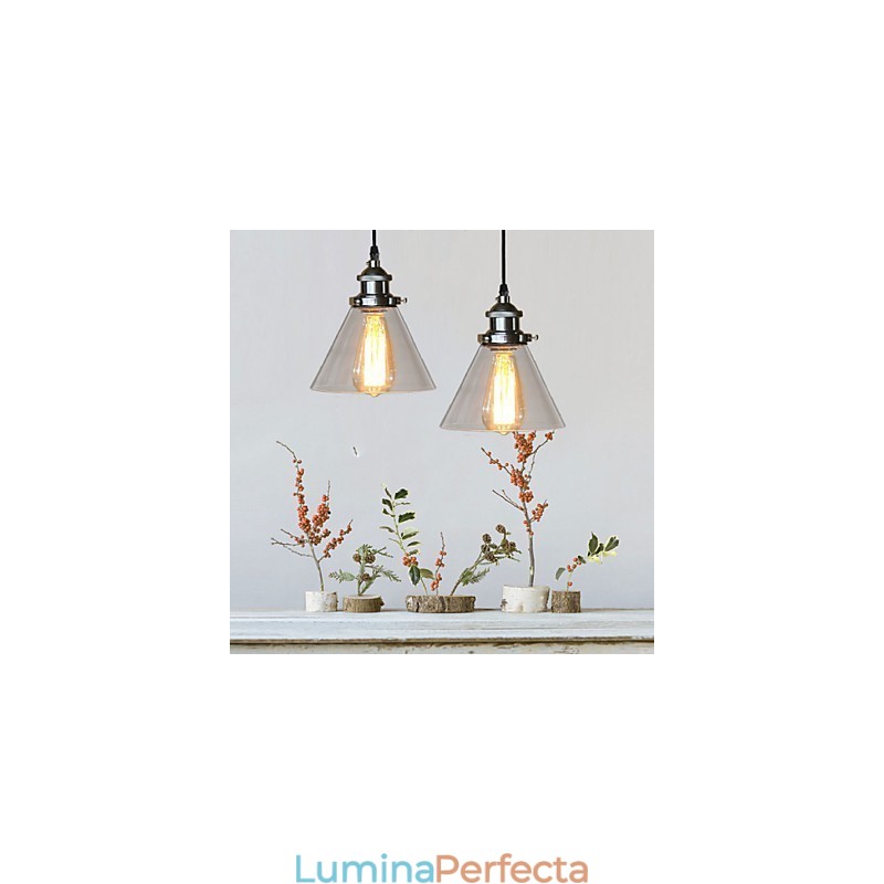 Lampă tradițională clasică vintage retro country Globe pendant