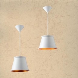 Clasic Rustic Lodge Vintage Mini Style Pictură Metal Pendant Lampă