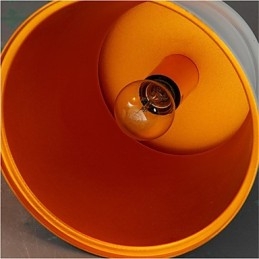 Clasic Rustic Lodge Vintage Mini Style Pictură Metal Pendant Lampă