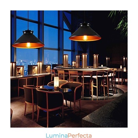 Lampă suspendată din metal cu pictură în stil retro, tradițional, vintage Lampă suspendată din metal cu pictură în stil retro, tradițional, vintage