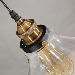 Lampă tradițională clasică vintage retro country Globe pendant