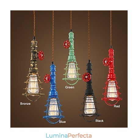 E26 Lampă cu suspendare vintage. Lumini de design pentru conducte de apă E26 Lampă cu suspendare vintage. Lumini de design pentru conducte de apă