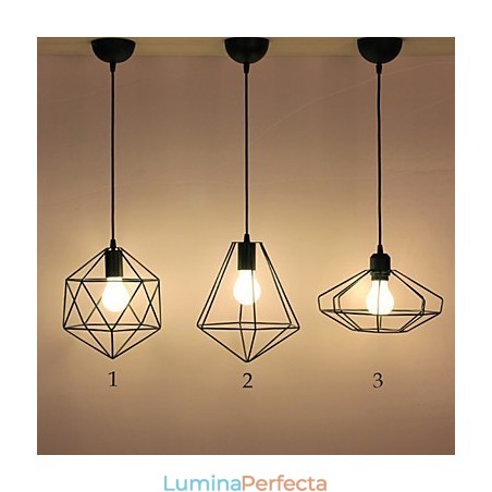 Lampă suspendată din metal Country Designers