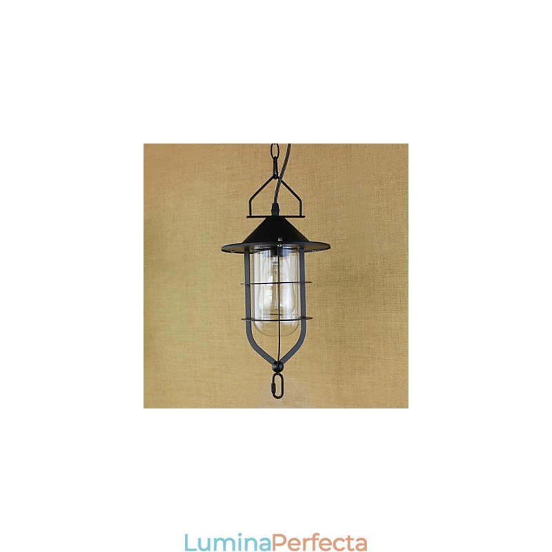 American Retro Rustic Pastoral Iluminat Lampă Industrială Pendant