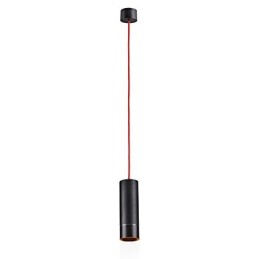 Lampă suspendată Mini cu 1 lumină anodizat negru cu aluminiu