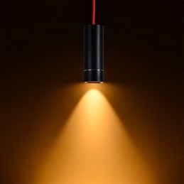 Lampă suspendată Mini cu 1 lumină anodizat negru cu aluminiu