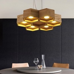 Lampe suspendate Country Wood Bamboo