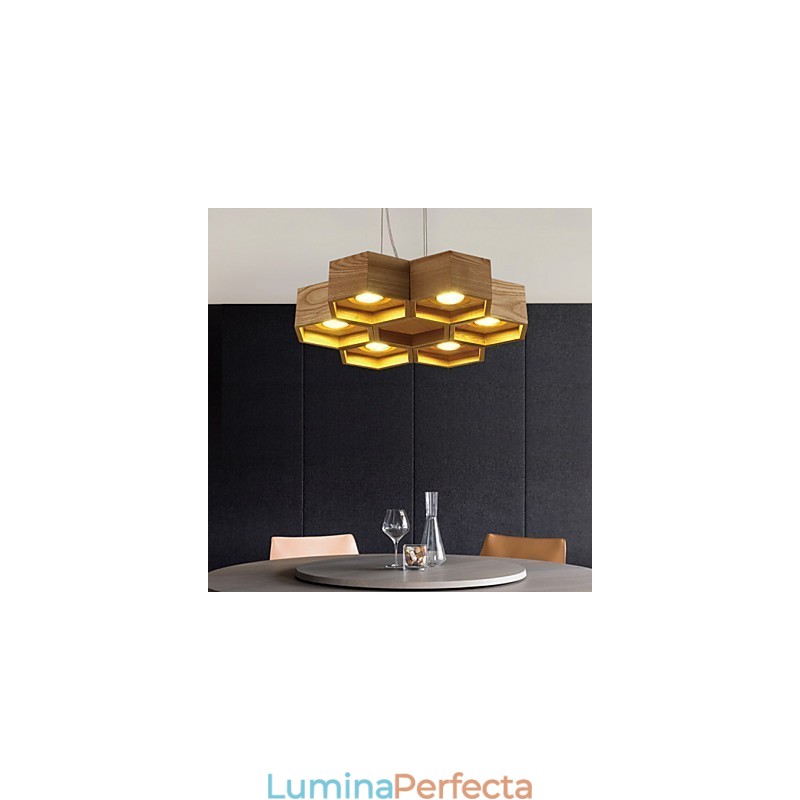 Lampe suspendate Country Wood Bamboo