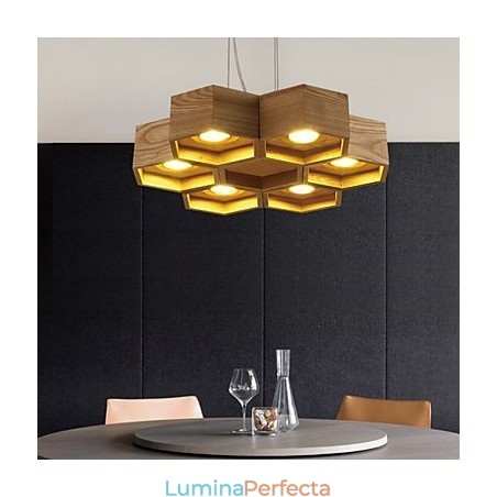Lampe suspendate Country Wood Bamboo Lampe suspendate Country Wood Bamboo