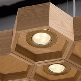 Lampe suspendate Country Wood Bamboo