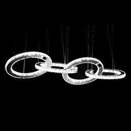 Lumini suspendate Crystal Light Modern Contemporan Metal