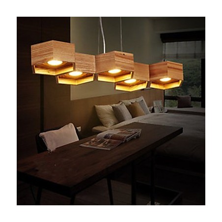 Lampe suspendate Country Wood Bamboo Lampe suspendate Country Wood Bamboo