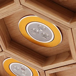Lampe suspendate Country Wood Bamboo