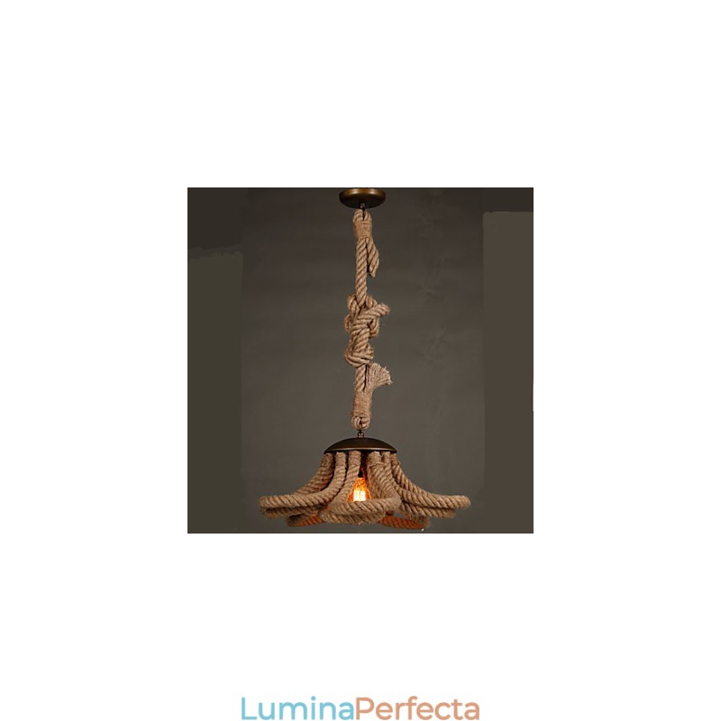 American Pastoralge Rope lamp Retro