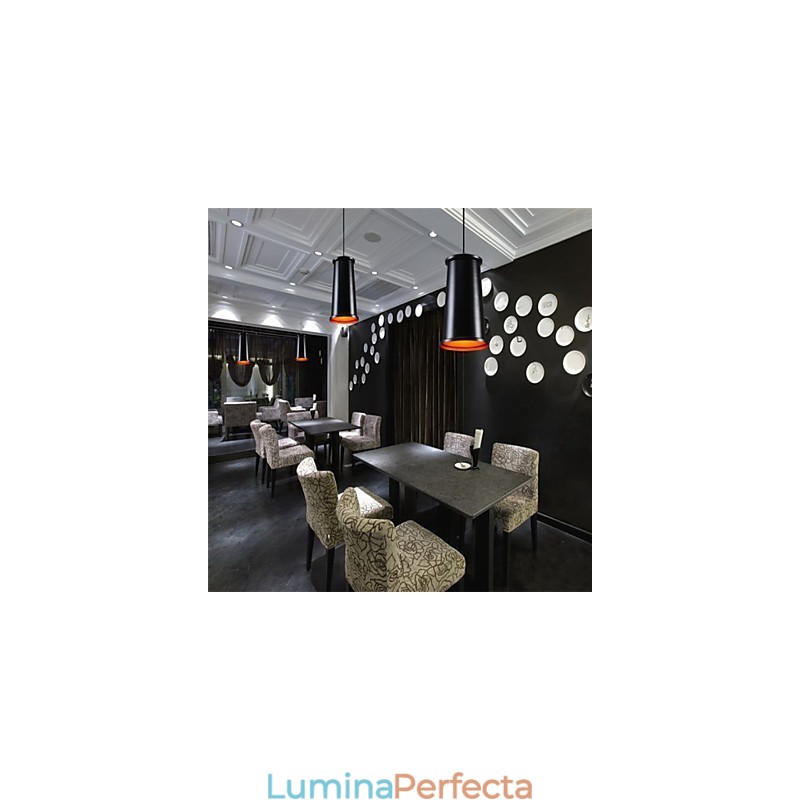 Lampă suspendată din metal cu pictură în stil clasic rustic rustic vintage