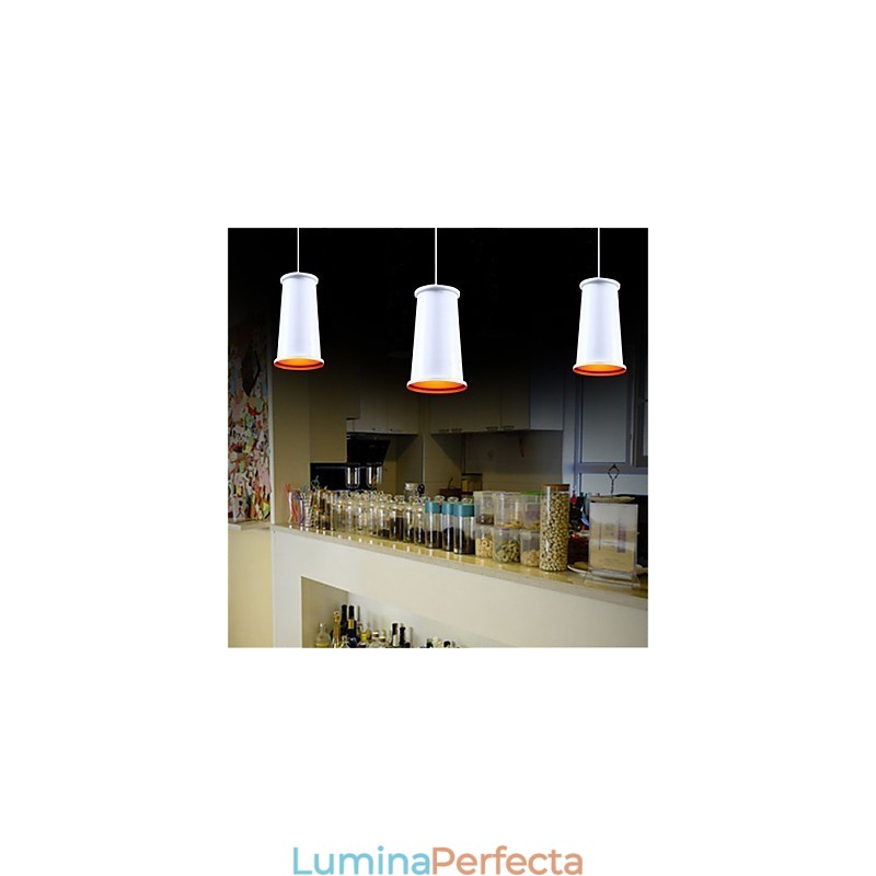 Lampă suspendată din metal cu pictură în stil clasic rustic rustic vintage