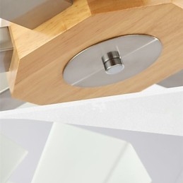 Lampe suspendate Country Wood Bamboo