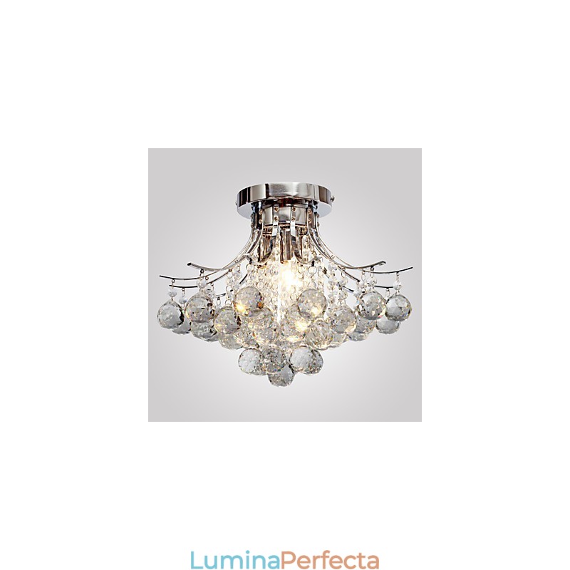 Candelabru Modern Cristal 3 Lumini
