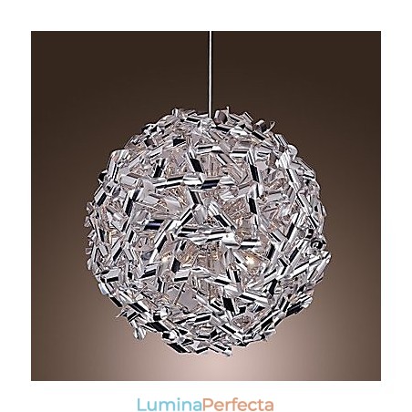 Lampă suspendată din metal și aluminiu Lampă suspendată din metal și aluminiu