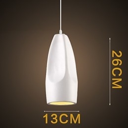 Lampă suspendată din metal cu pictură în stil retro vintage