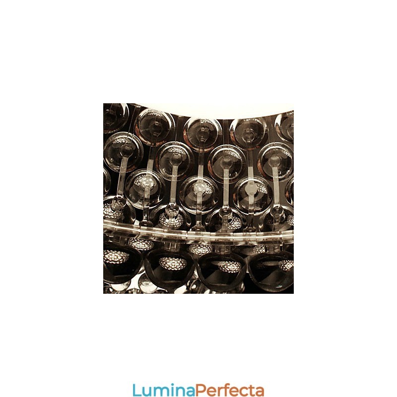 Lampă suspendată cu margele cu 1 lumină
